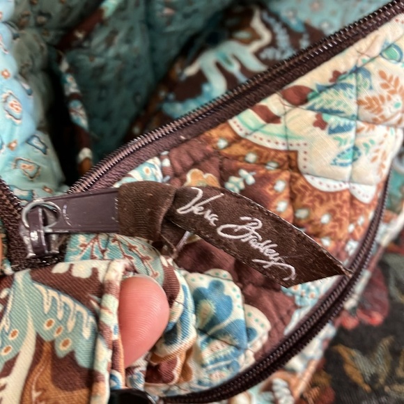 Vera Bradley fabric paisley floral purse - Picture 11 of 15